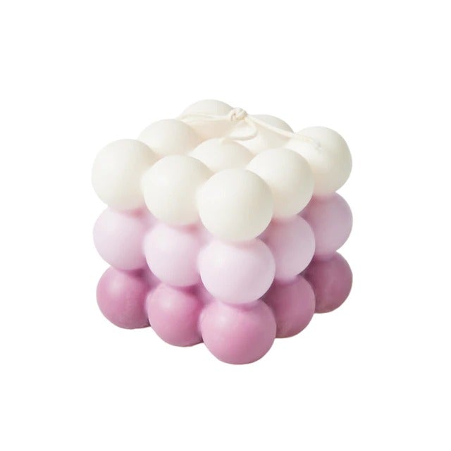 boogzel home bubble cube candle