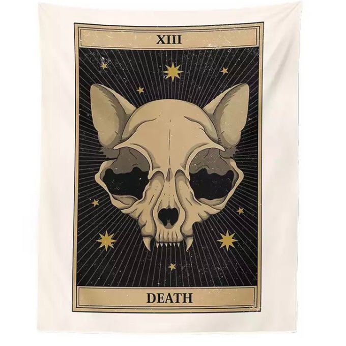 death cat tapestry