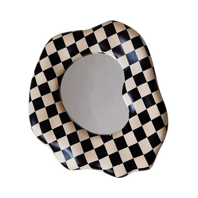 checkered board mirror boogzel home