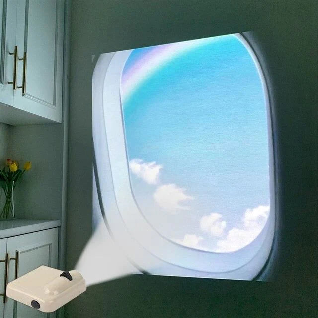 boogzel home aesthetic window projector