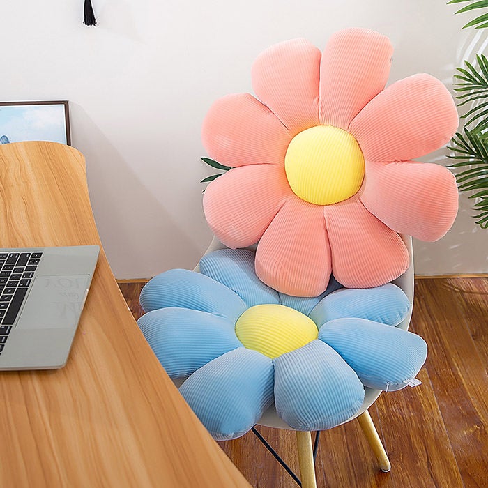 lazy flower pillow boogzelhome
