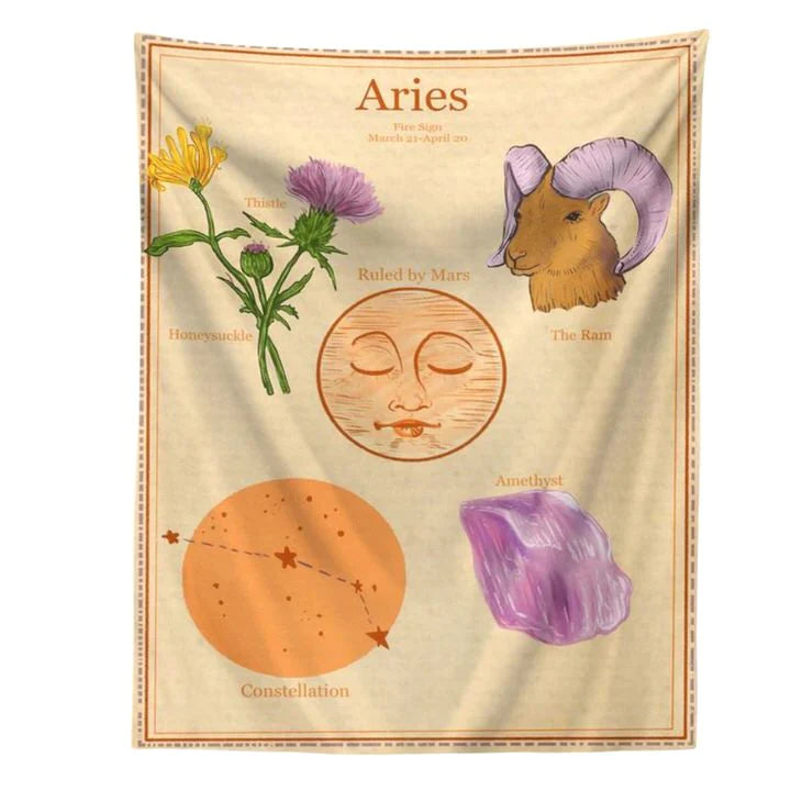 aries tapestry boogzel home