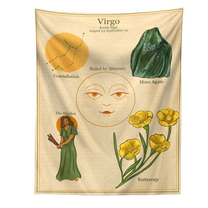 virgo tapestry boogzel home