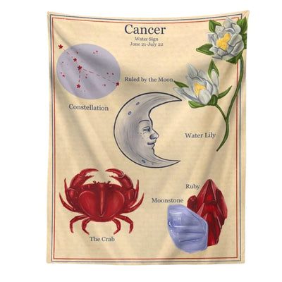 Cancer Tapestry boogzel Home