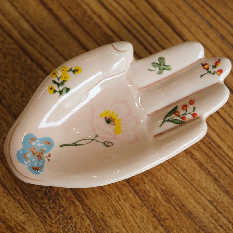 hand trinket dish boogzel home