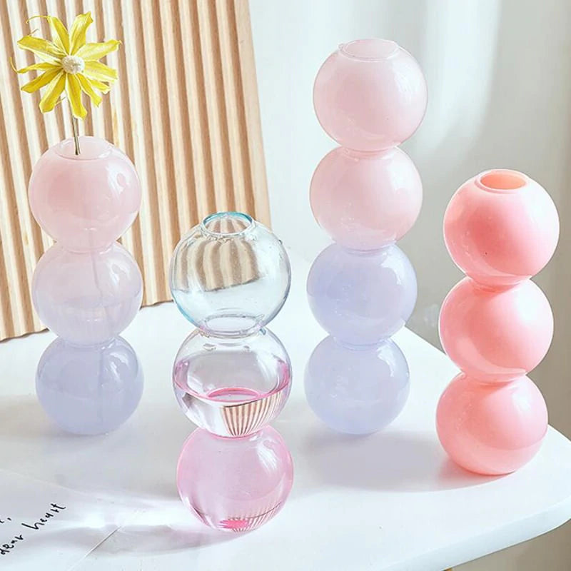 boogzel home pastel bubble vase