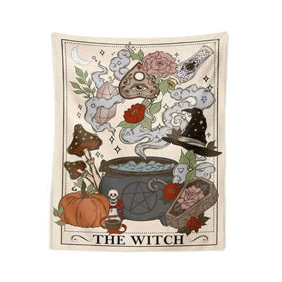 boogzel home the witch tapestry