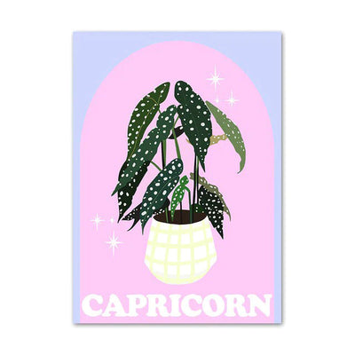 capricorn aesthetic poster